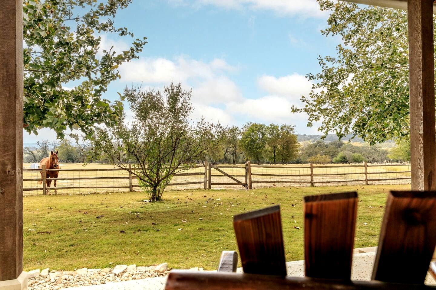 Countryside Cabin with Dreamy Interior Design in Fredericksburg, Texas