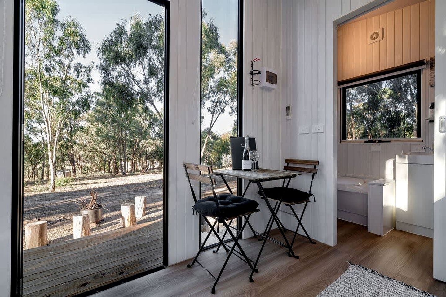 Countryside Tiny House for a Pet Friendly Glamping Getaway in Howes Creek, Victoria