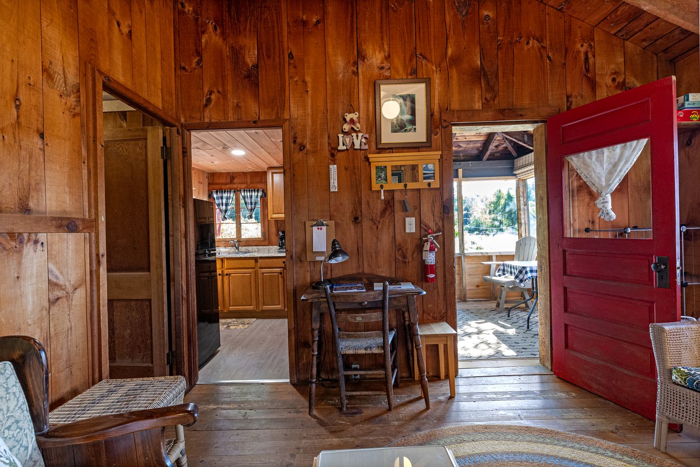 Rustic Couples' Cabin Rental with Fireplace near Hanover, New Hampshire