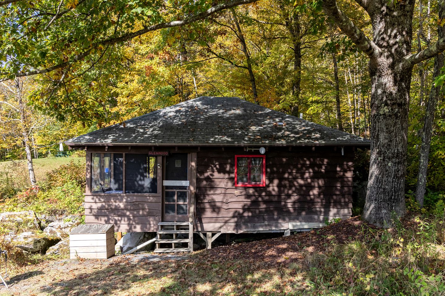 Rustic Couples' Cabin Rental with Fireplace near Hanover, New Hampshire