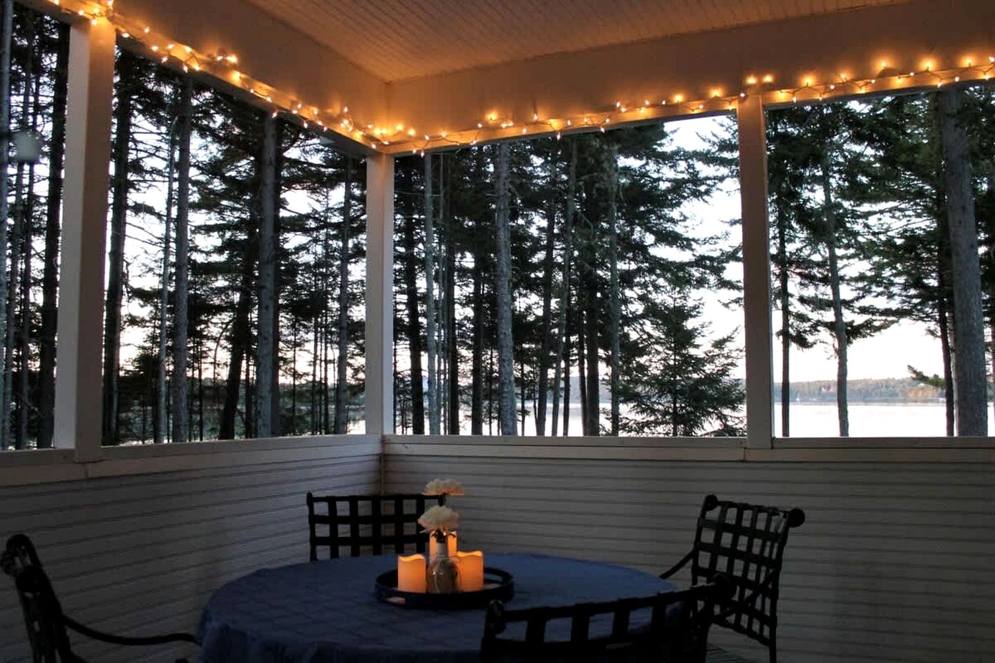 Romantic Waterfront Cottage with Private Beach & Fireplace Near Hancock, Maine