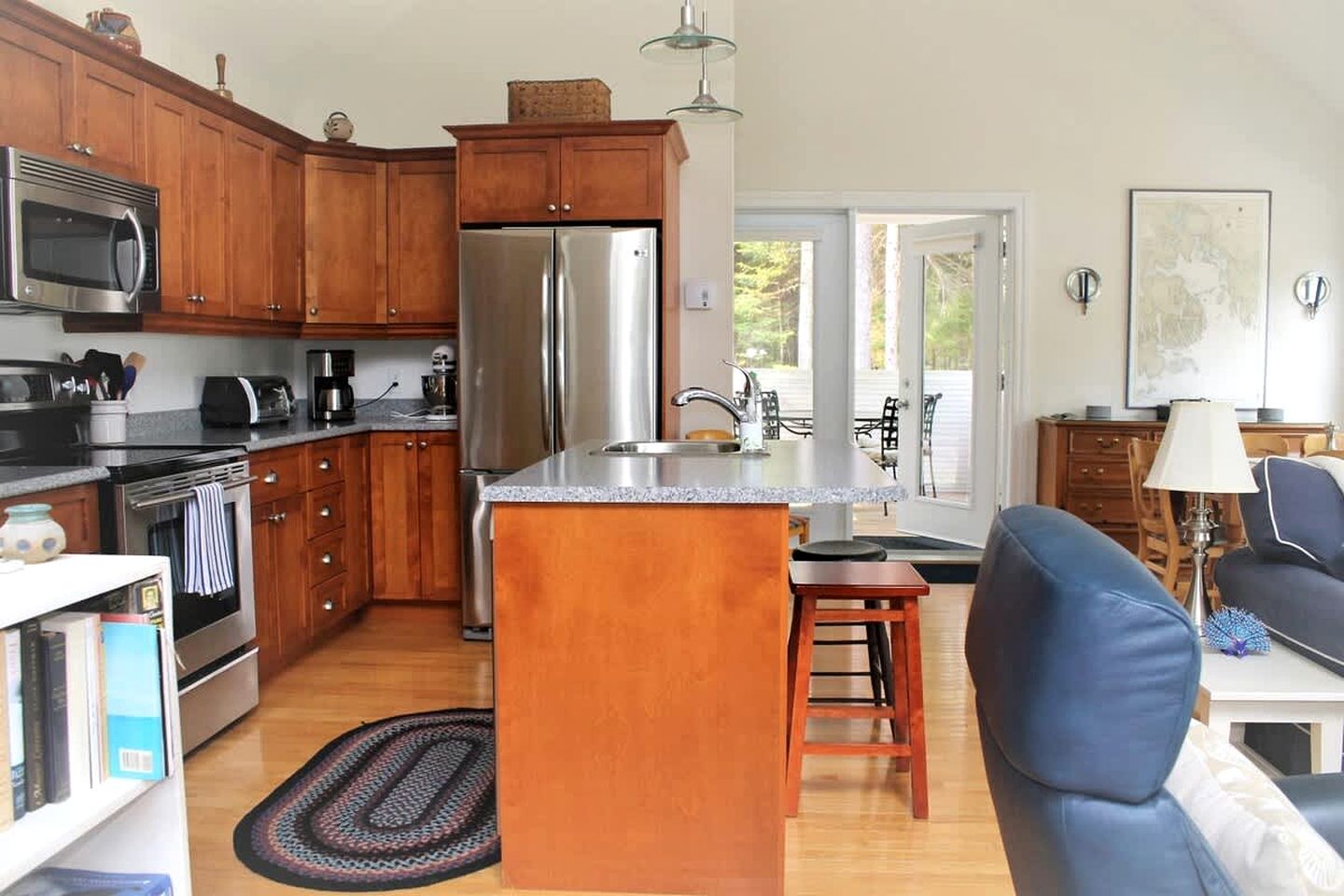 Romantic Waterfront Cottage with Private Beach & Fireplace Near Hancock, Maine