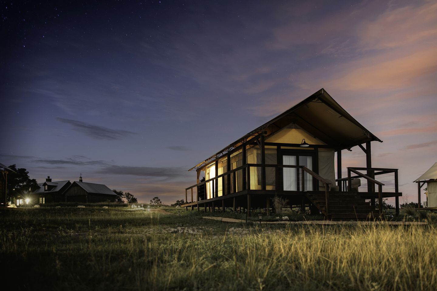 Outstanding Tent with Nice Forest Sights in Fredericksburg, Texas