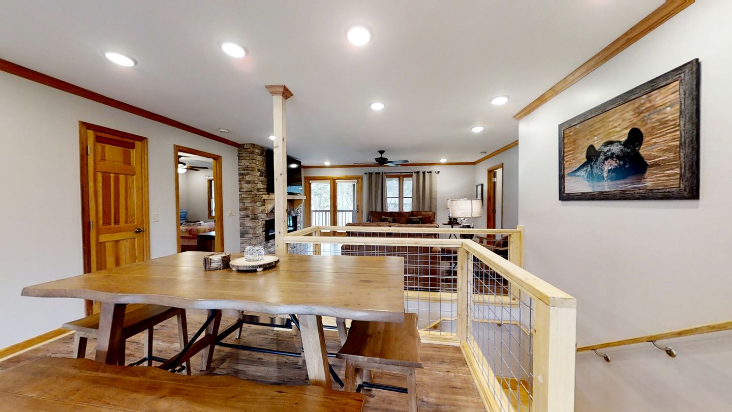Gorgeous Cottage Nestled Amidst Trees with Foosball and Pool Table in Sevierville, Tennessee