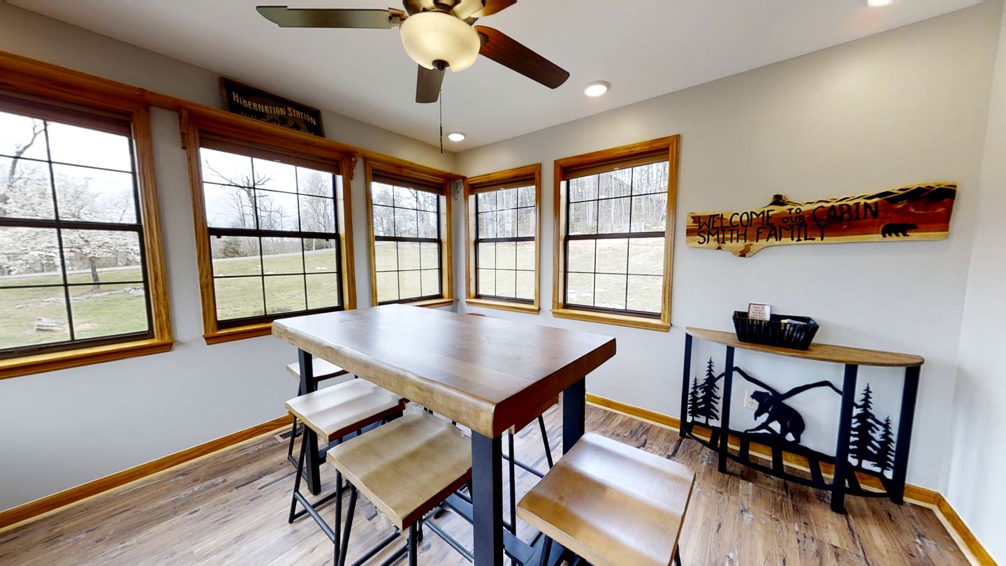 Gorgeous Cottage Nestled Amidst Trees with Foosball and Pool Table in Sevierville, Tennessee