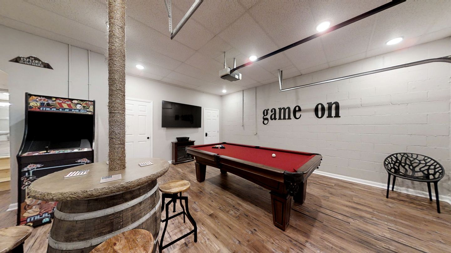Gorgeous Cottage Nestled Amidst Trees with Foosball and Pool Table in Sevierville, Tennessee