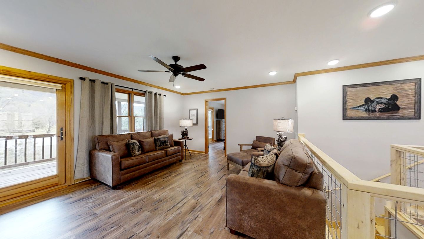 Gorgeous Cottage Nestled Amidst Trees with Foosball and Pool Table in Sevierville, Tennessee