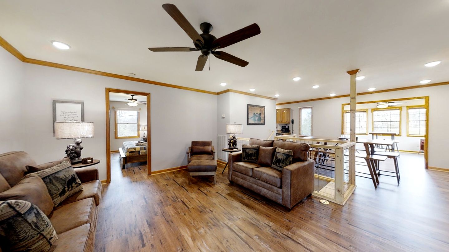Gorgeous Cottage Nestled Amidst Trees with Foosball and Pool Table in Sevierville, Tennessee