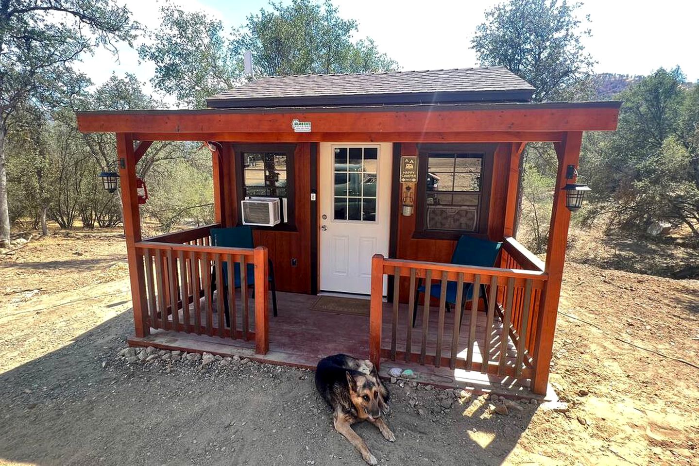 Cozy Tiny House on a 72-Acre Animal Sanctuary in Squaw Valley, California