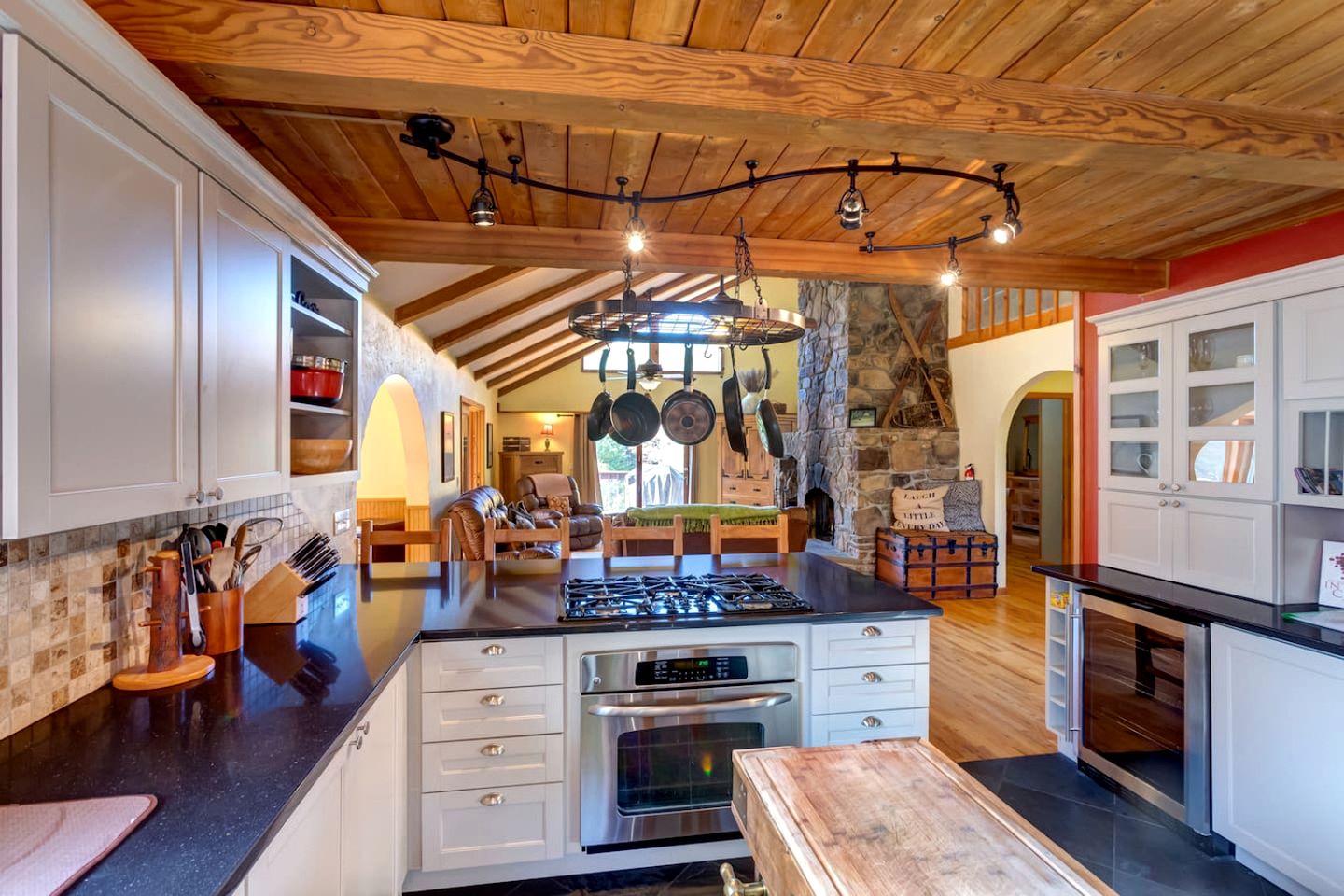 Rustic-Chic Escape with Hot Tub, Fire Pit & Scenic Views in Pine Hill, New York