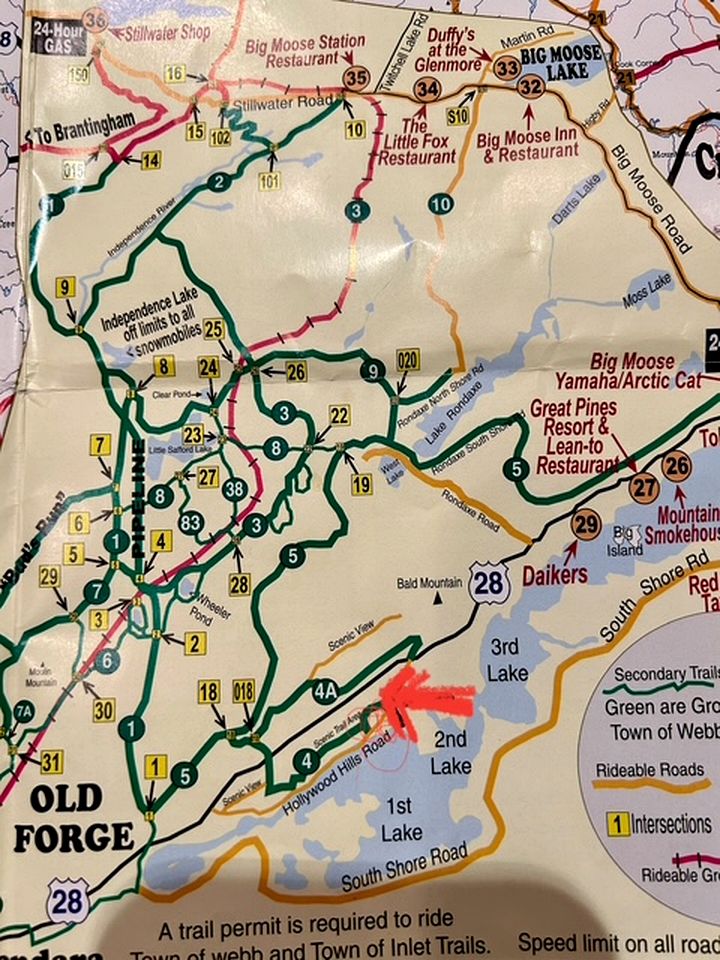 Cozy Adirondack Cabin Nestled in the Forest Only Footsteps Away From Big Moose Lake, New York