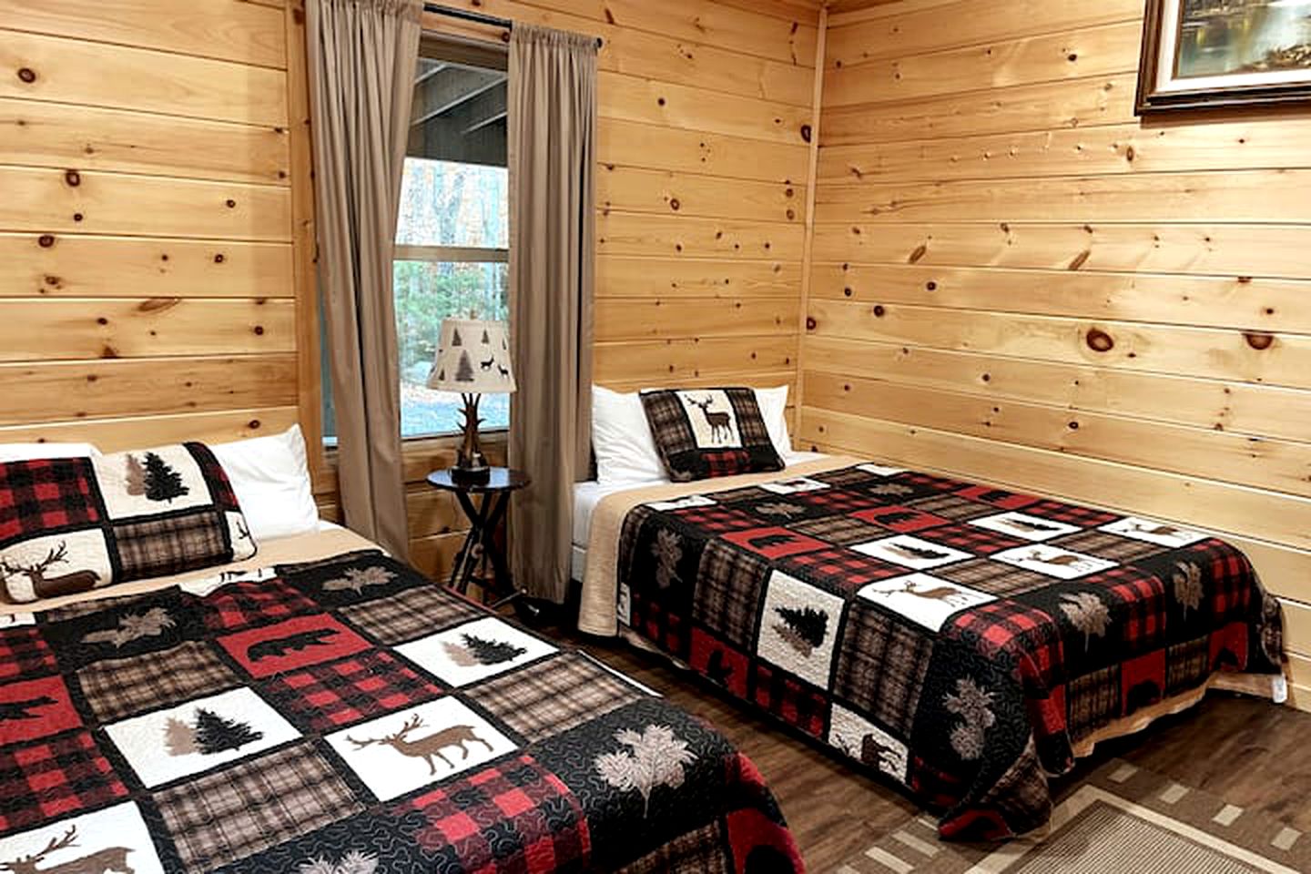 Cozy Adirondack Cabin Nestled in the Forest Only Footsteps Away From Big Moose Lake, New York