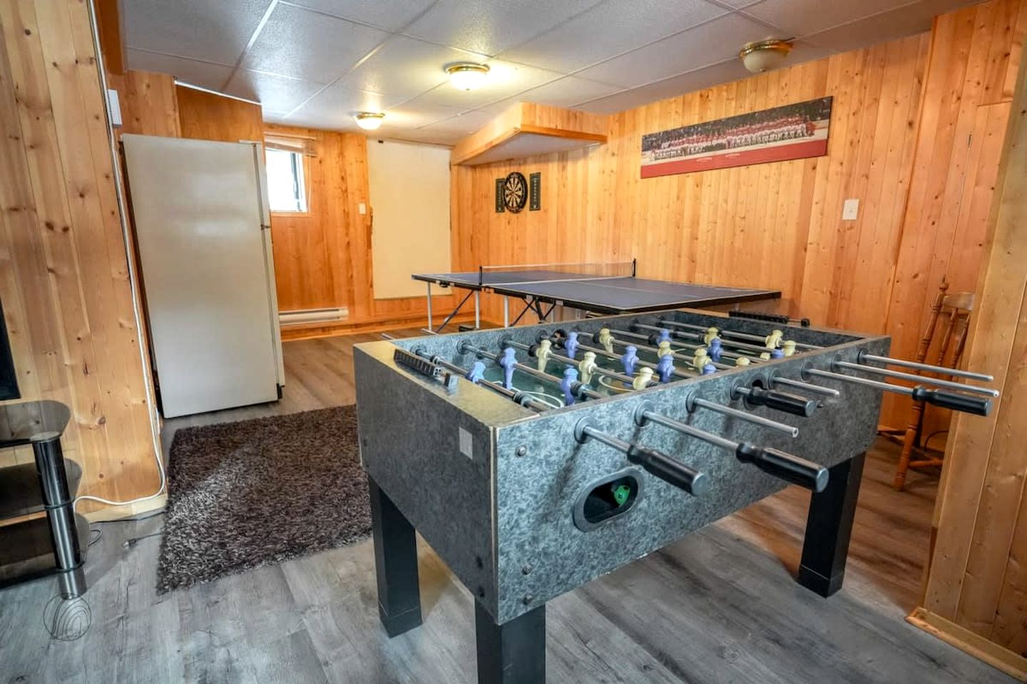 Cozy Cabin with Beautiful Spa Area and Game Room in Saint Come, Quebec