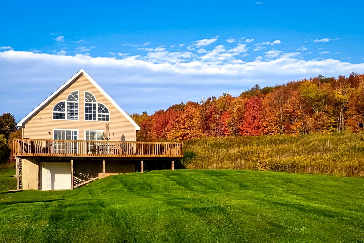 Serene Getaway on Private Land with Panoramic Views in Walton, New York