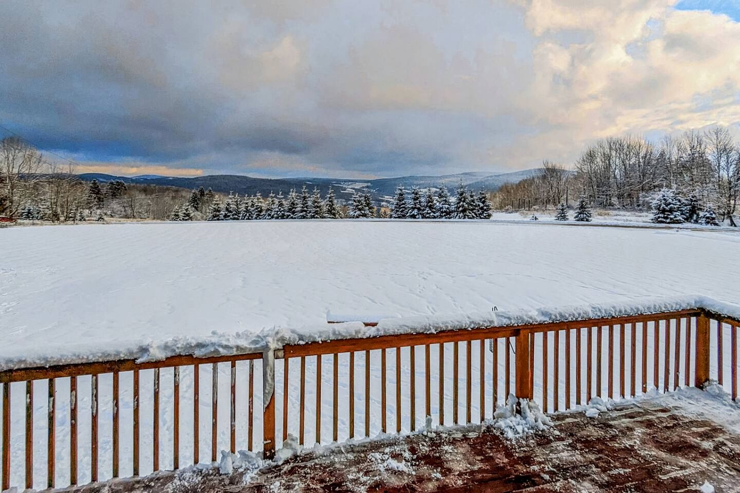 Serene Getaway on Private Land with Panoramic Views in Walton, New York