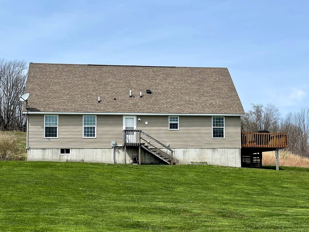 Serene Getaway on Private Land with Panoramic Views in Walton, New York