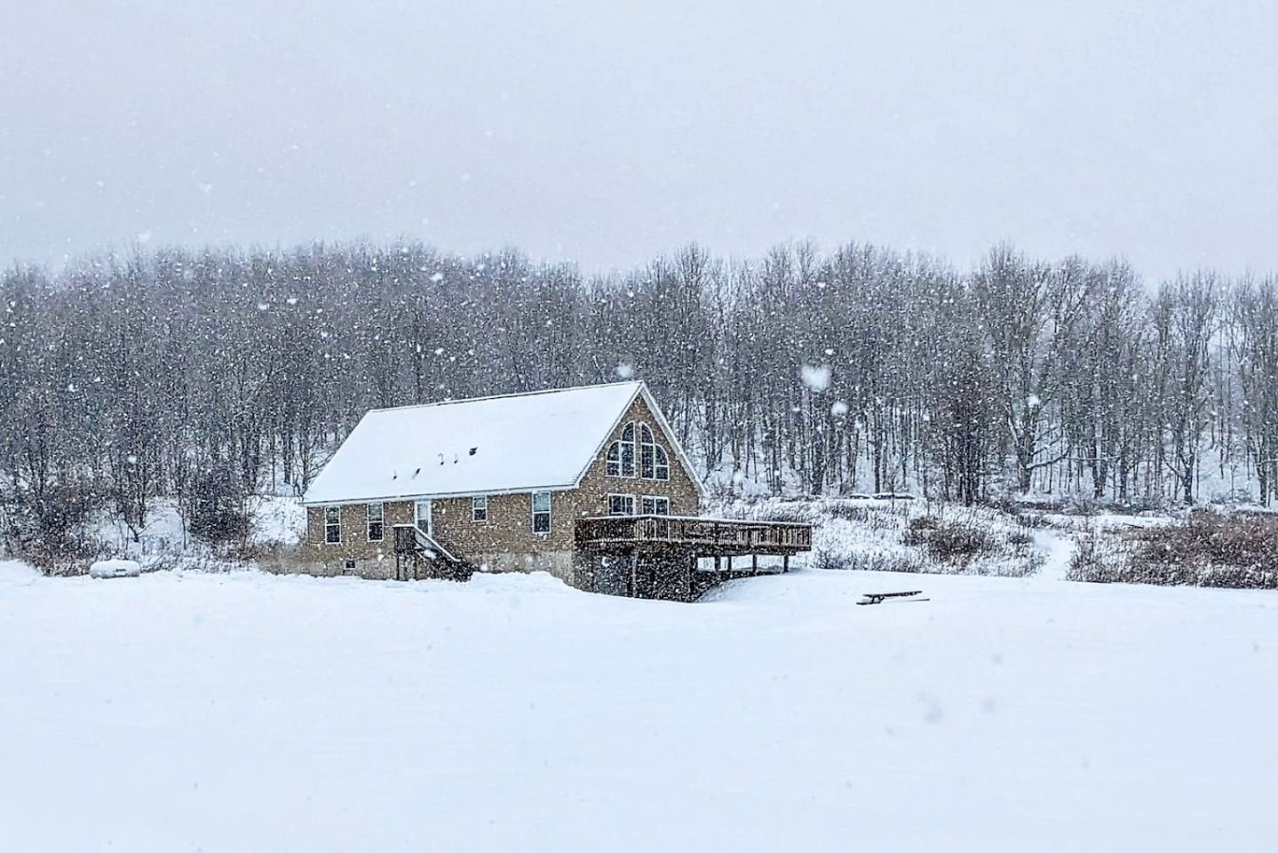 Serene Getaway on Private Land with Panoramic Views in Walton, New York