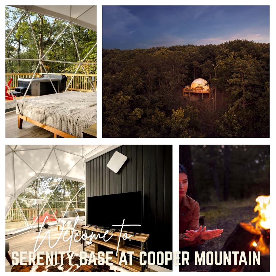 Luxury Glamping Domes & Chalet with Hot Tubs and Mountain Views in Augusta, WV