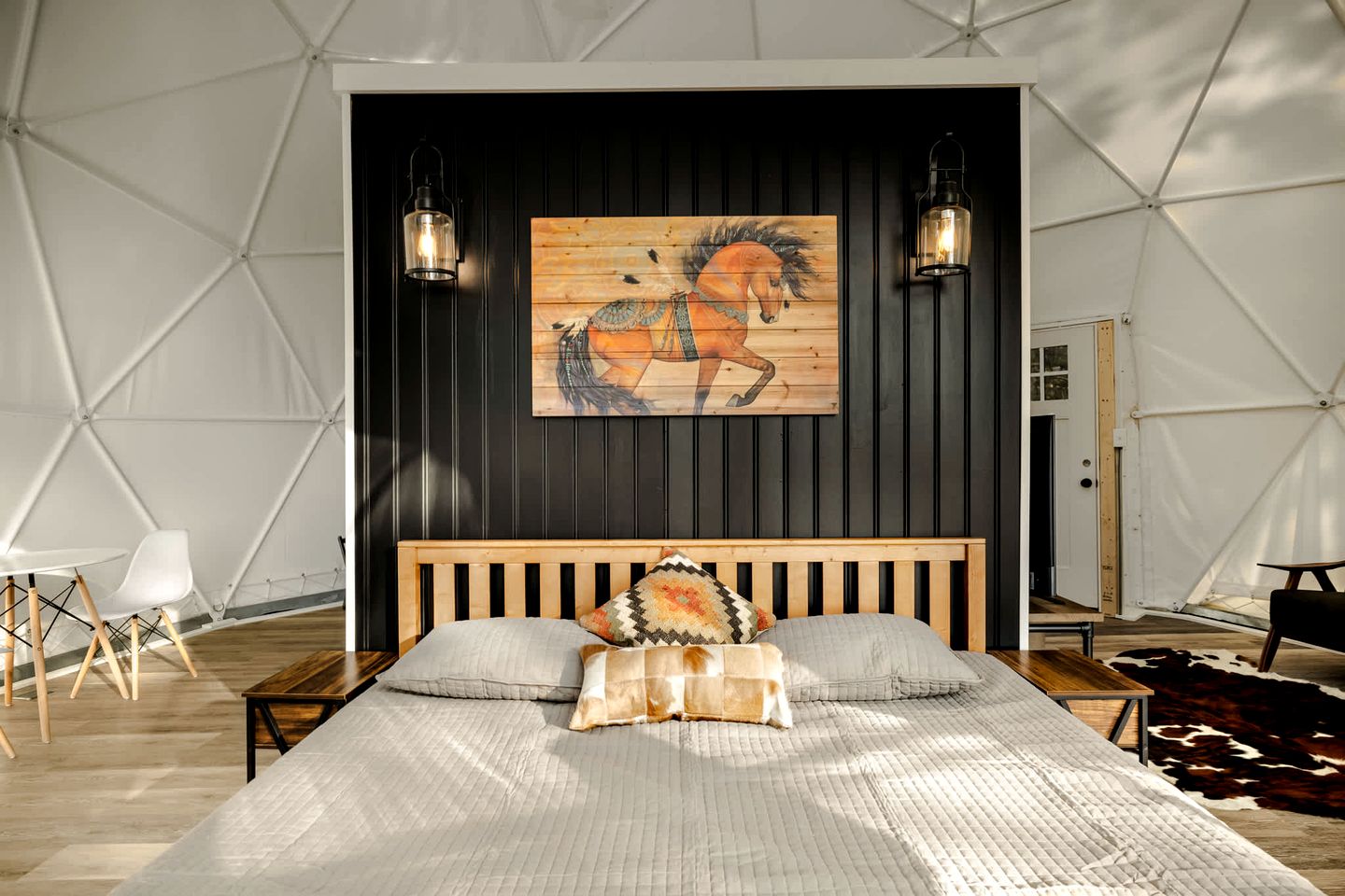 Luxury Glamping Domes & Chalet with Hot Tubs and Mountain Views in Augusta, WV