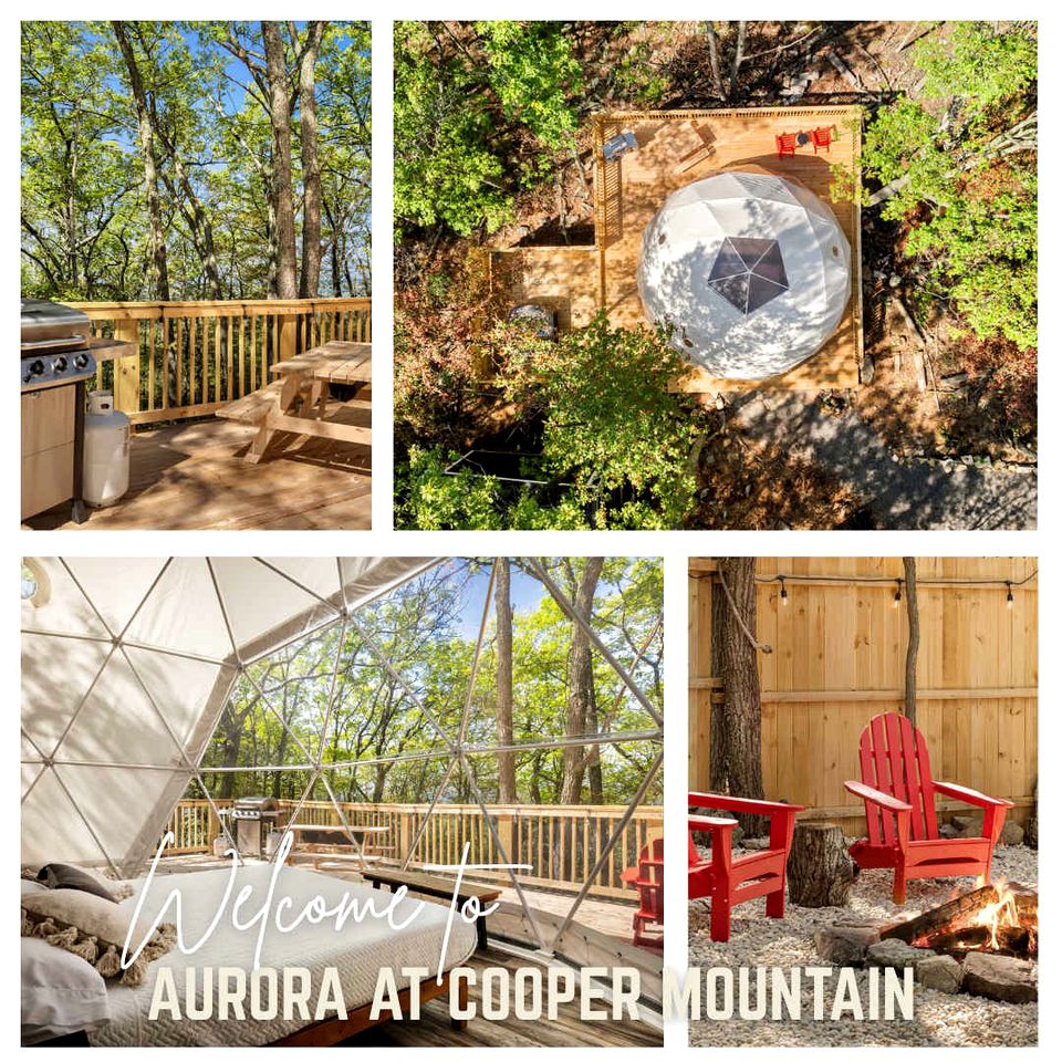 Luxury Glamping Domes & Chalet with Hot Tubs and Mountain Views in Augusta, WV