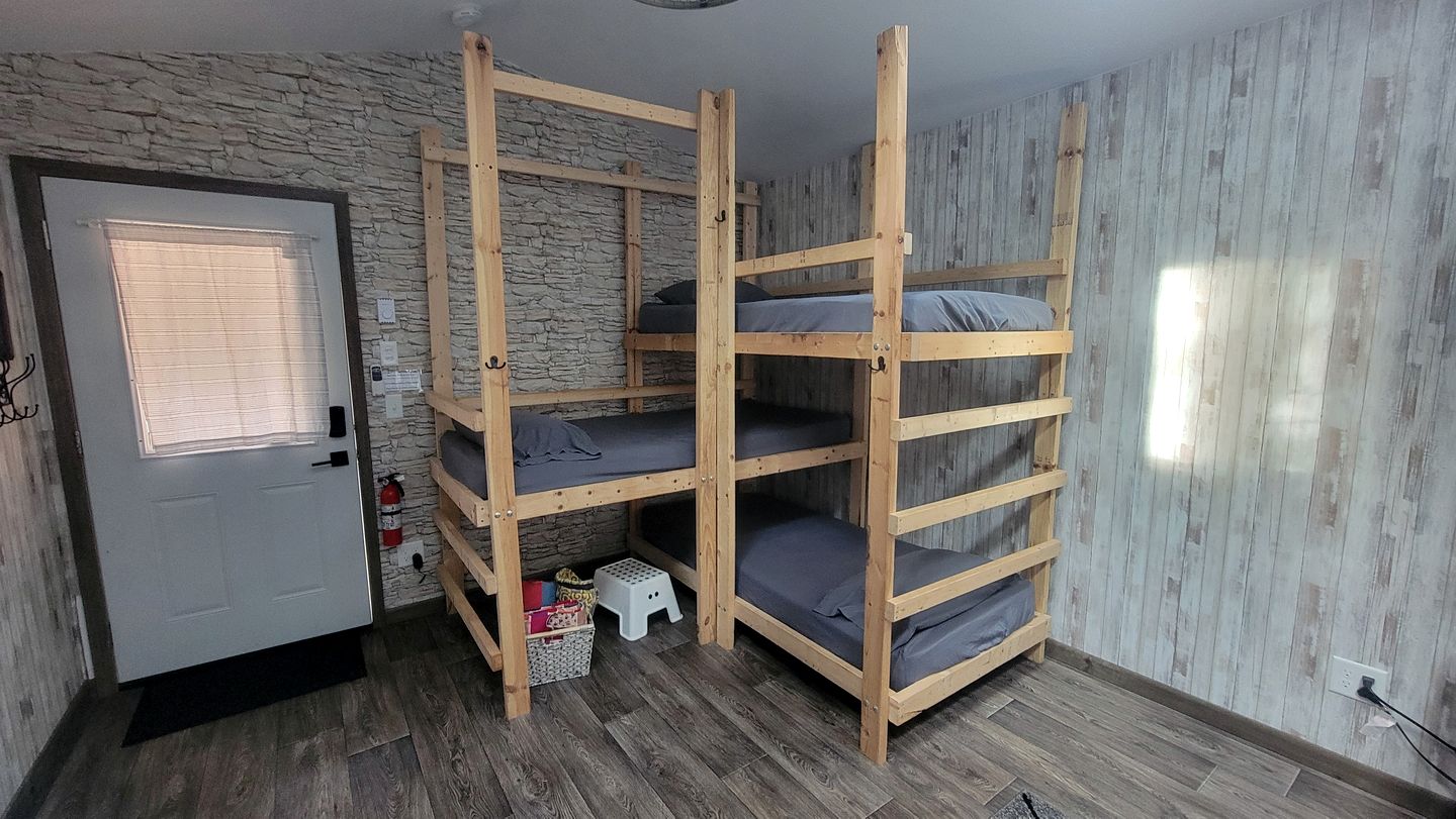 Cozy Up in this Cute Cabin Treehouse with Views of the Bluff Woodlands, Minnesota