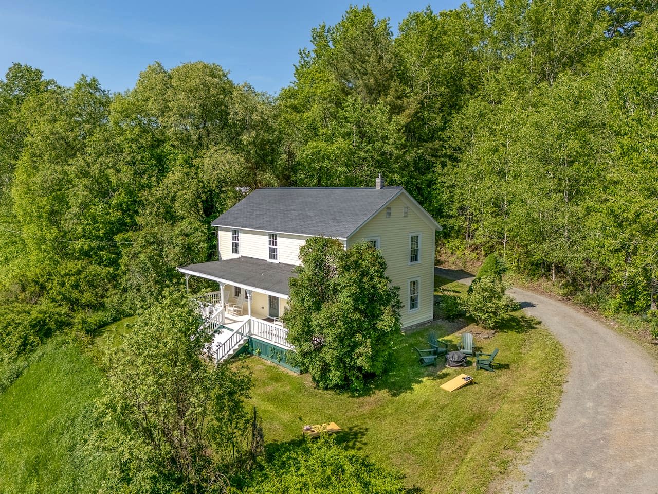 Timeless Farmhouse Escape on Peaceful Acres with Scenic Surroundings in Bloomville, New York