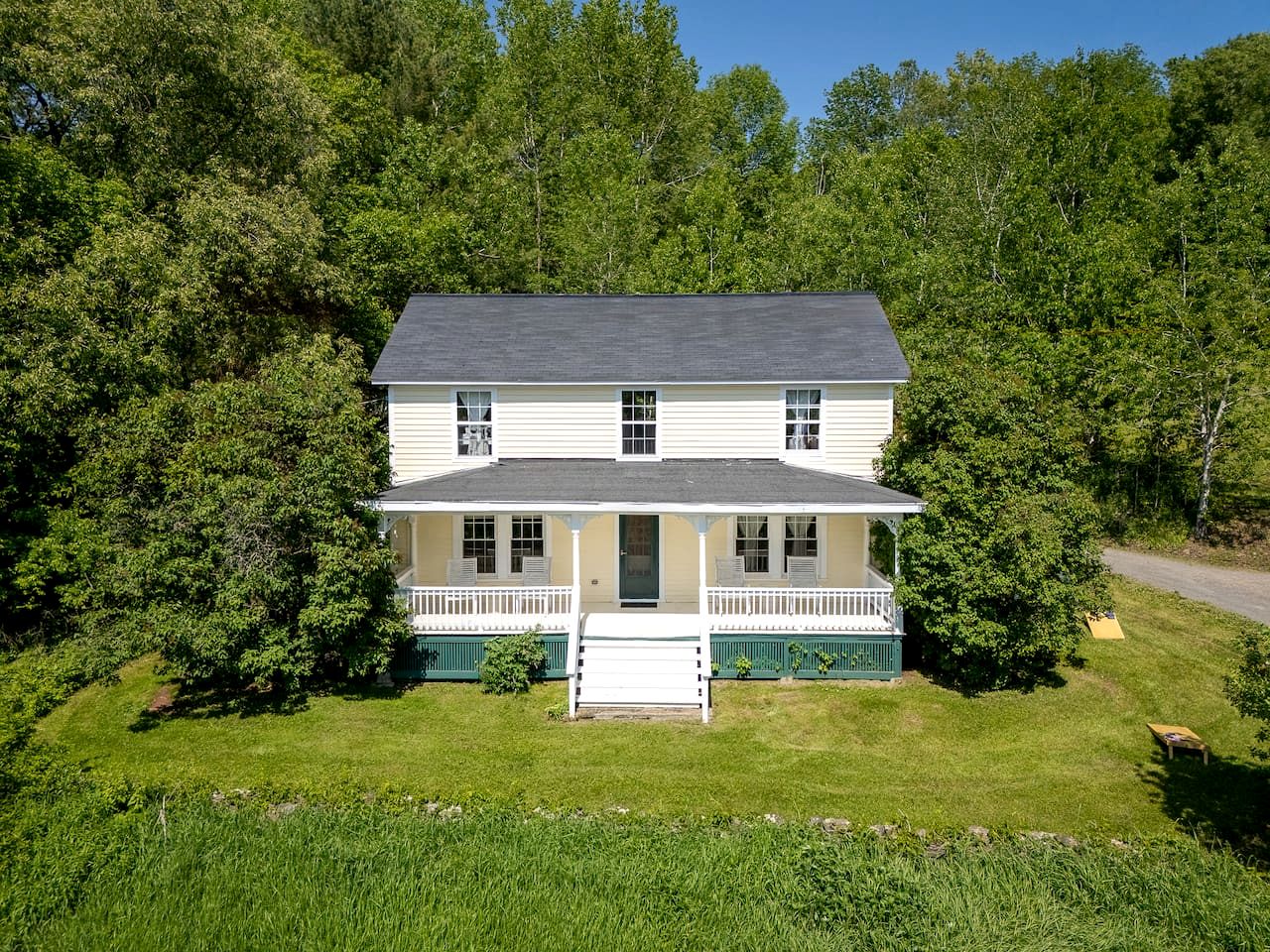 Timeless Farmhouse Escape on Peaceful Acres with Scenic Surroundings in Bloomville, New York