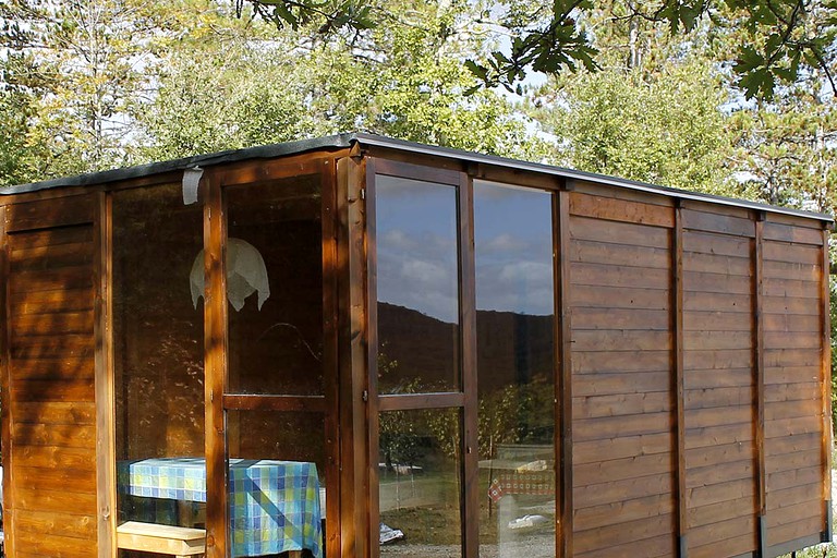 Cabins (Bucine, Tuscany, Italy)