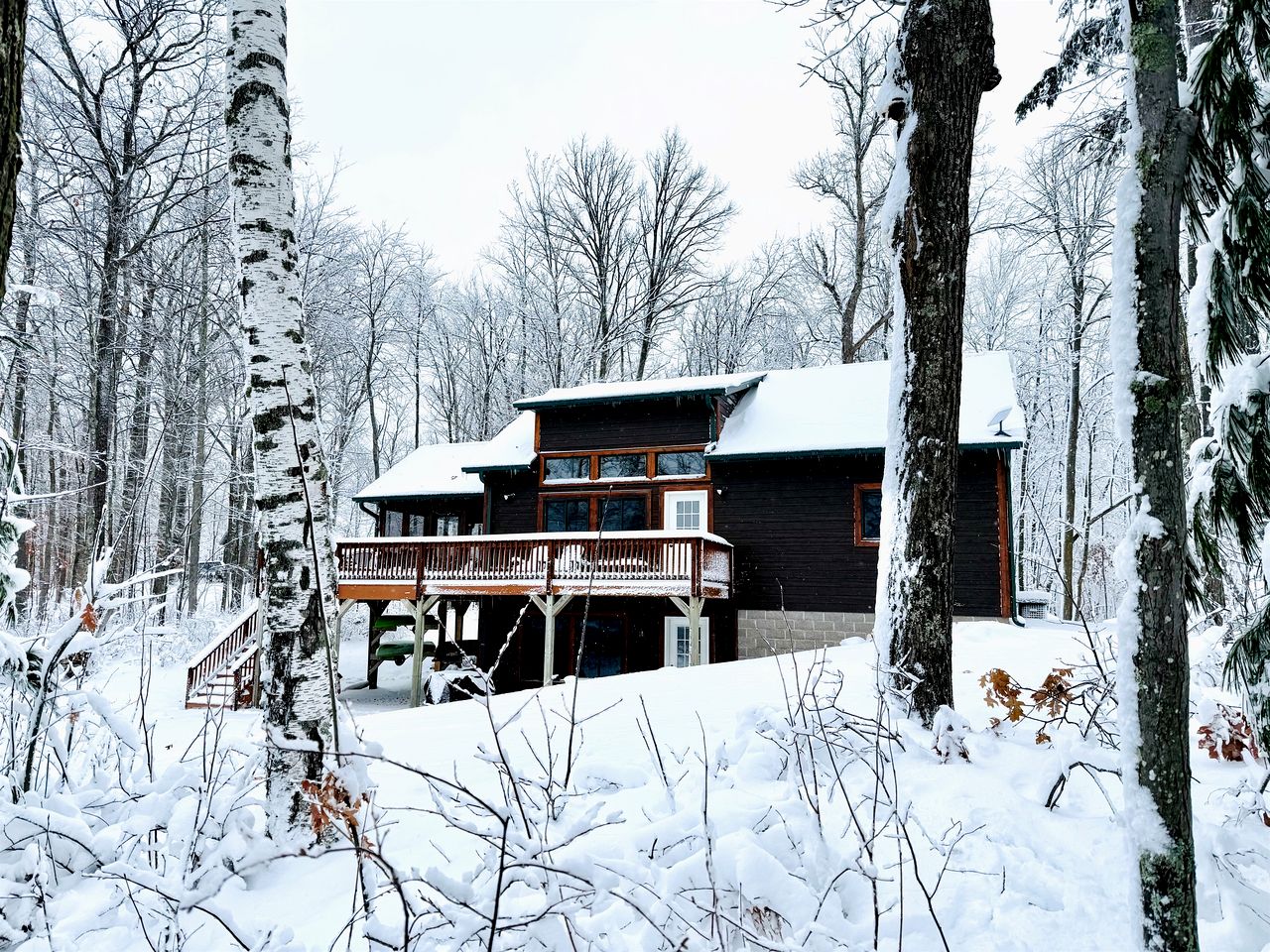 Cozy Lakefront Retreat with Game Room, Outdoor Living and Dock in Wisconsin