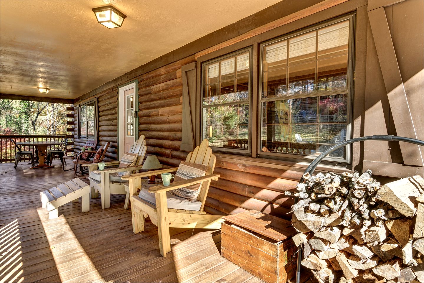 Cozy Mountain Cabin with Fire Pit and Forest Views near Downtown Black Mountain, NC