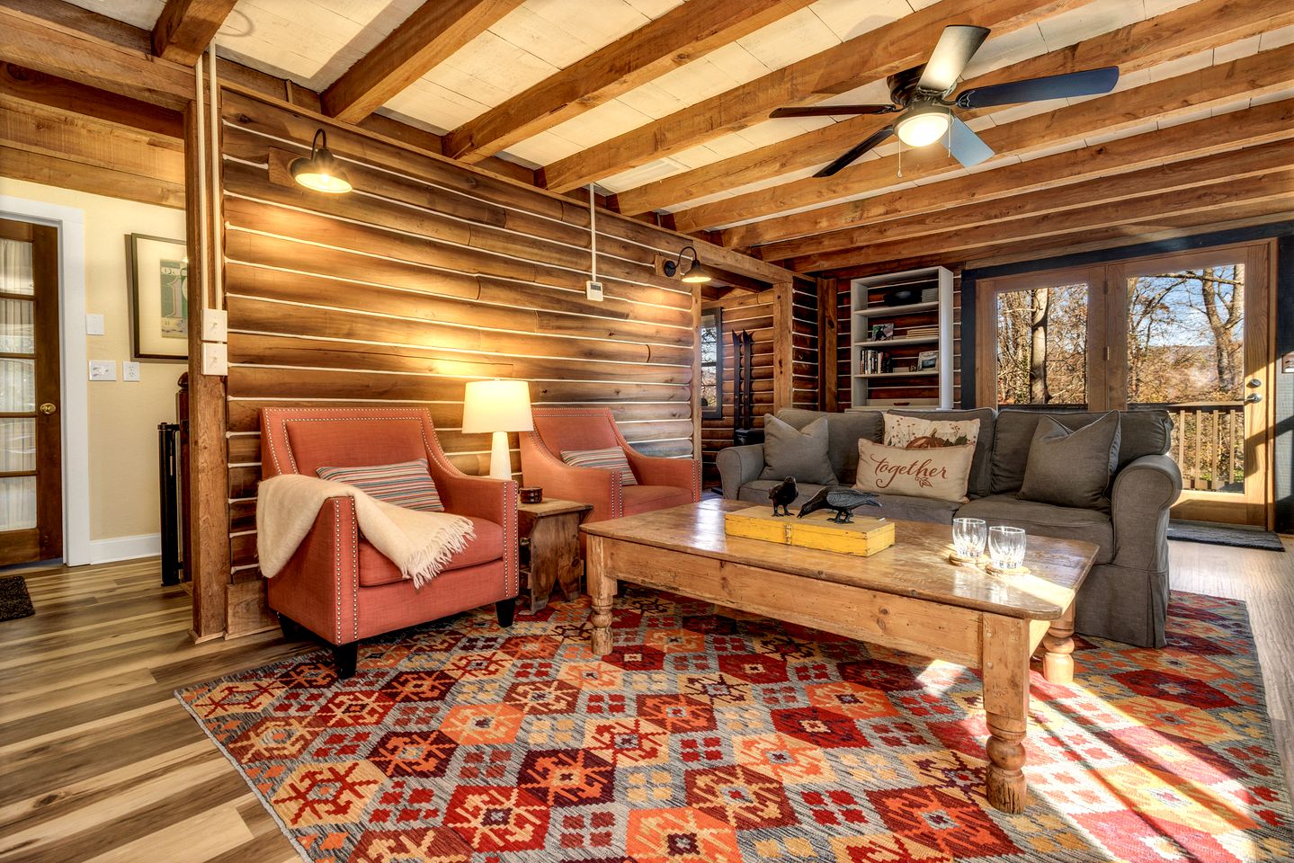Cozy Mountain Cabin with Fire Pit and Forest Views near Downtown Black Mountain, NC
