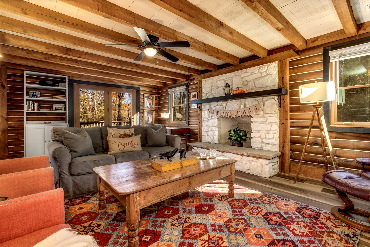 Cozy Mountain Cabin with Fire Pit and Forest Views near Downtown Black Mountain, NC