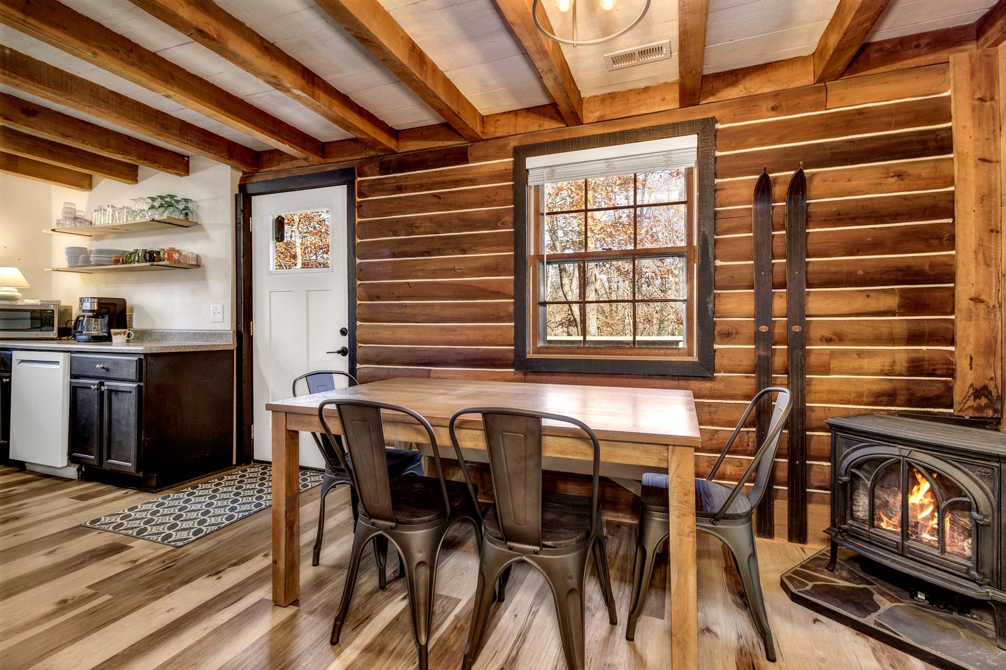 Cozy Mountain Cabin with Fire Pit and Forest Views near Downtown Black Mountain, NC