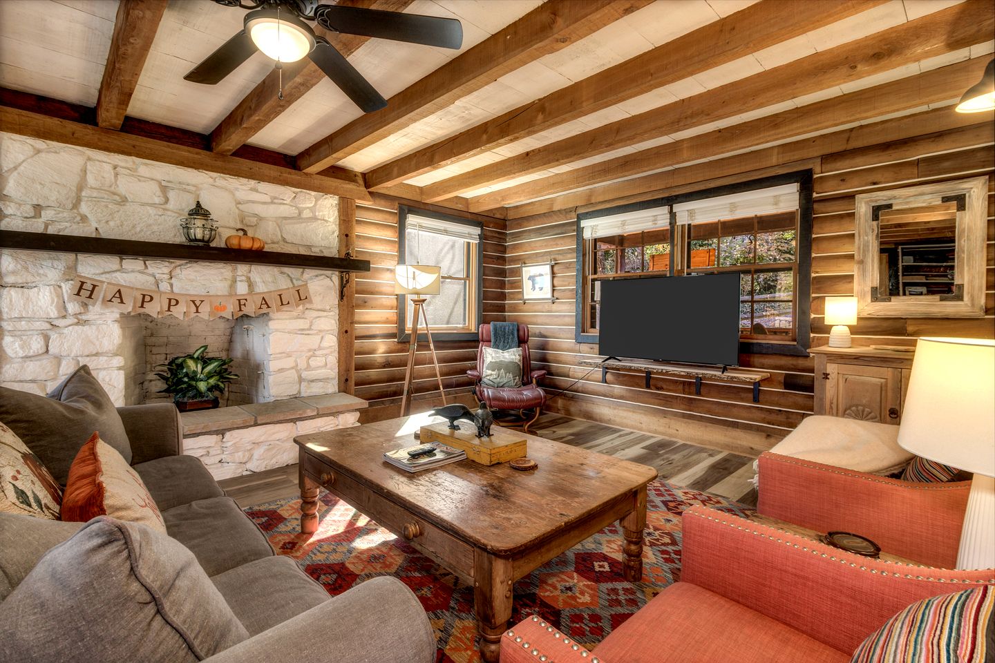 Cozy Mountain Cabin with Fire Pit and Forest Views near Downtown Black Mountain, NC
