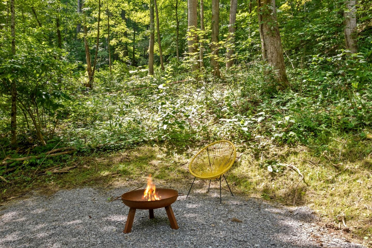 Amazing Tiny House with Fire Pit, Fireplace and Sauna in Sylva, North Carolina