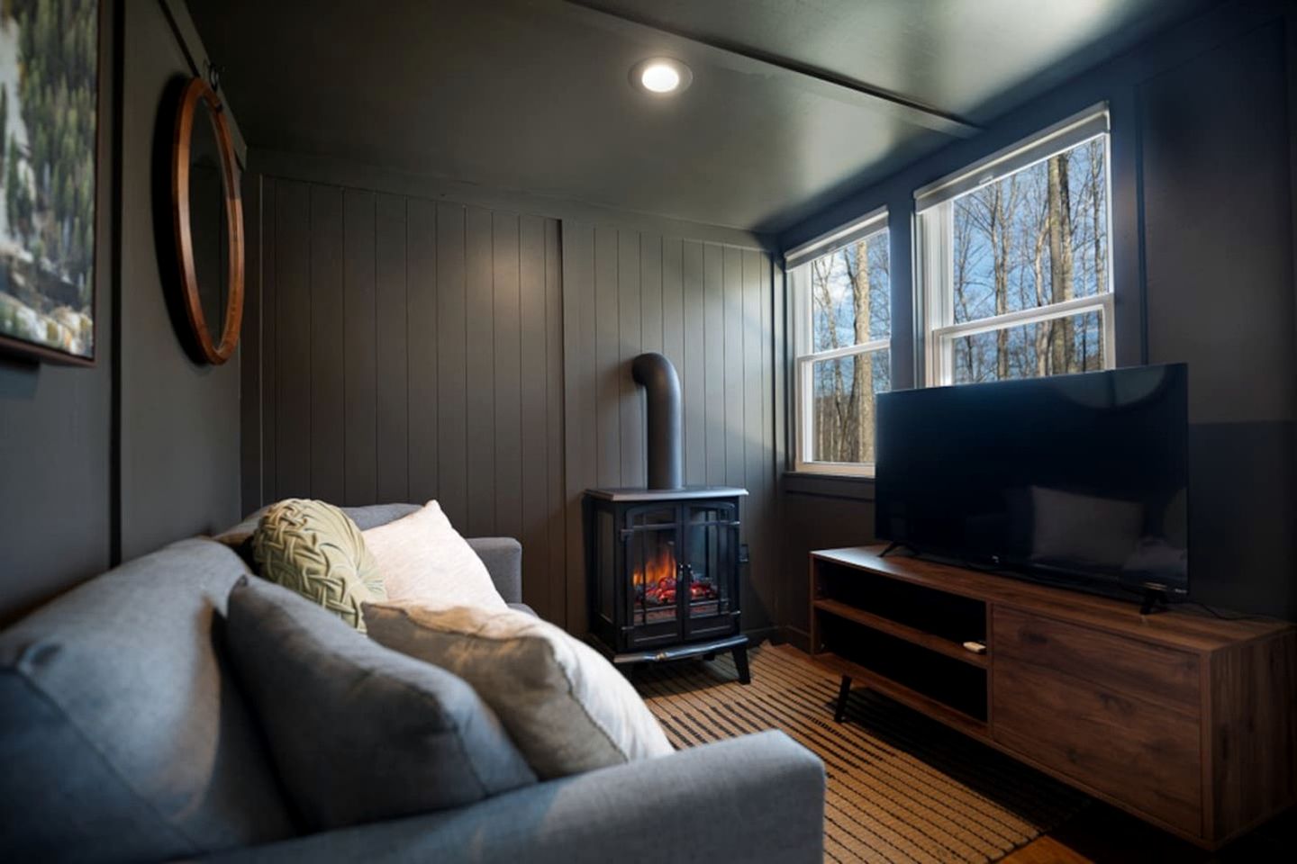 Amazing Tiny House with Fire Pit, Fireplace and Sauna in Sylva, North Carolina