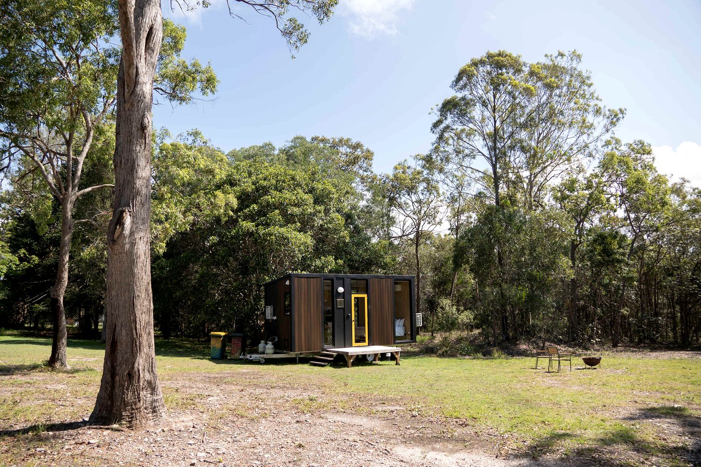 Cozy Pet-Friendly Tiny House with Bushland Wildlife Escape near Fraser Island, Fraser Coast Queensland