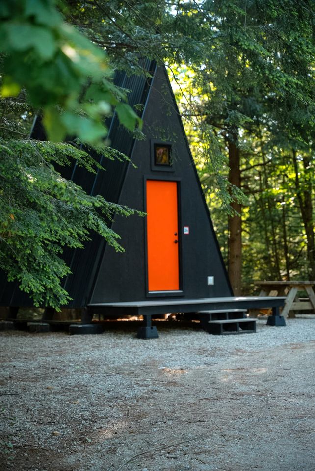 Secluded A-Frame Ideal for Special Getaways in Freeport, Maine
