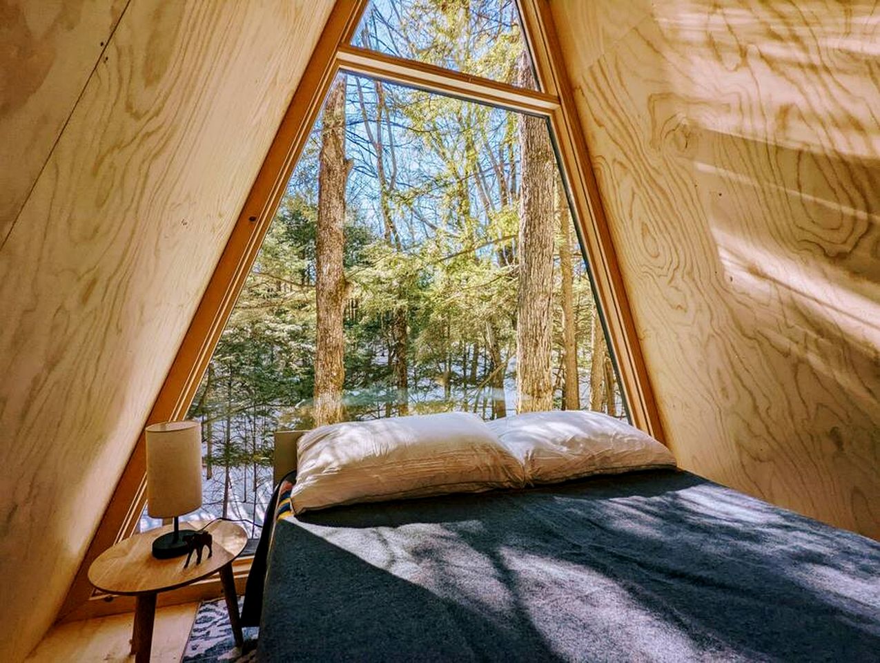 Secluded A-Frame Ideal for Special Getaways in Freeport, Maine