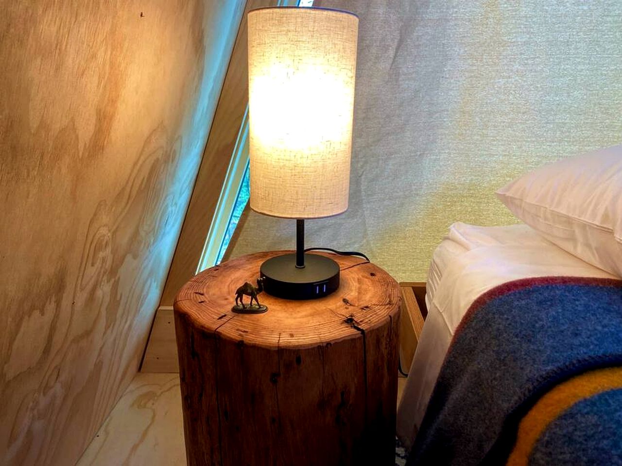 Cozy A-Frame Overlooking the Woods in Freeport, Maine