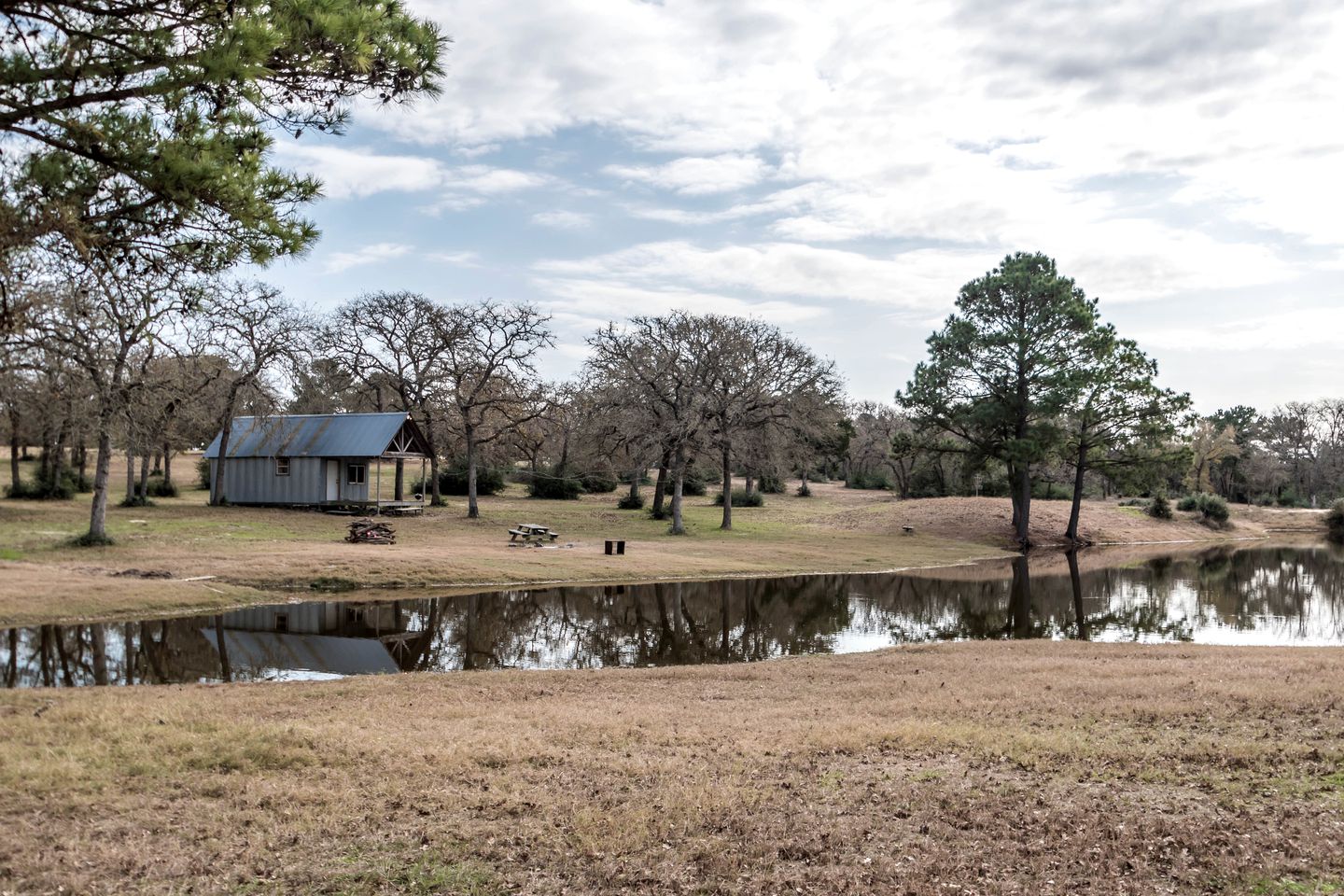 Cozy Rustic Cabin Rental on Private Ranch for Weekend Getaway from Austin