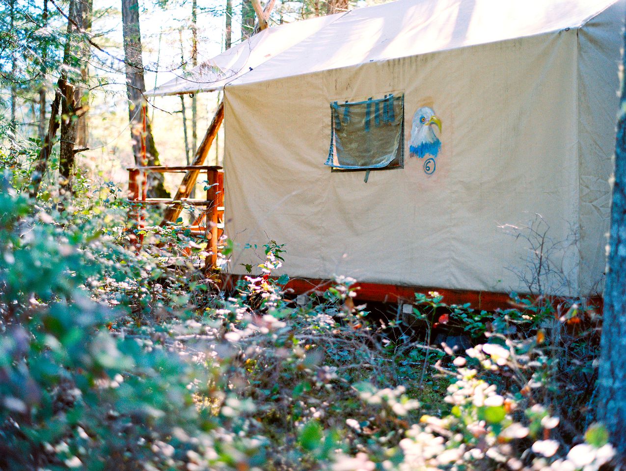 Cozy Safari Tent at a Lake Resort on the Sunshine Coast, British Columbia