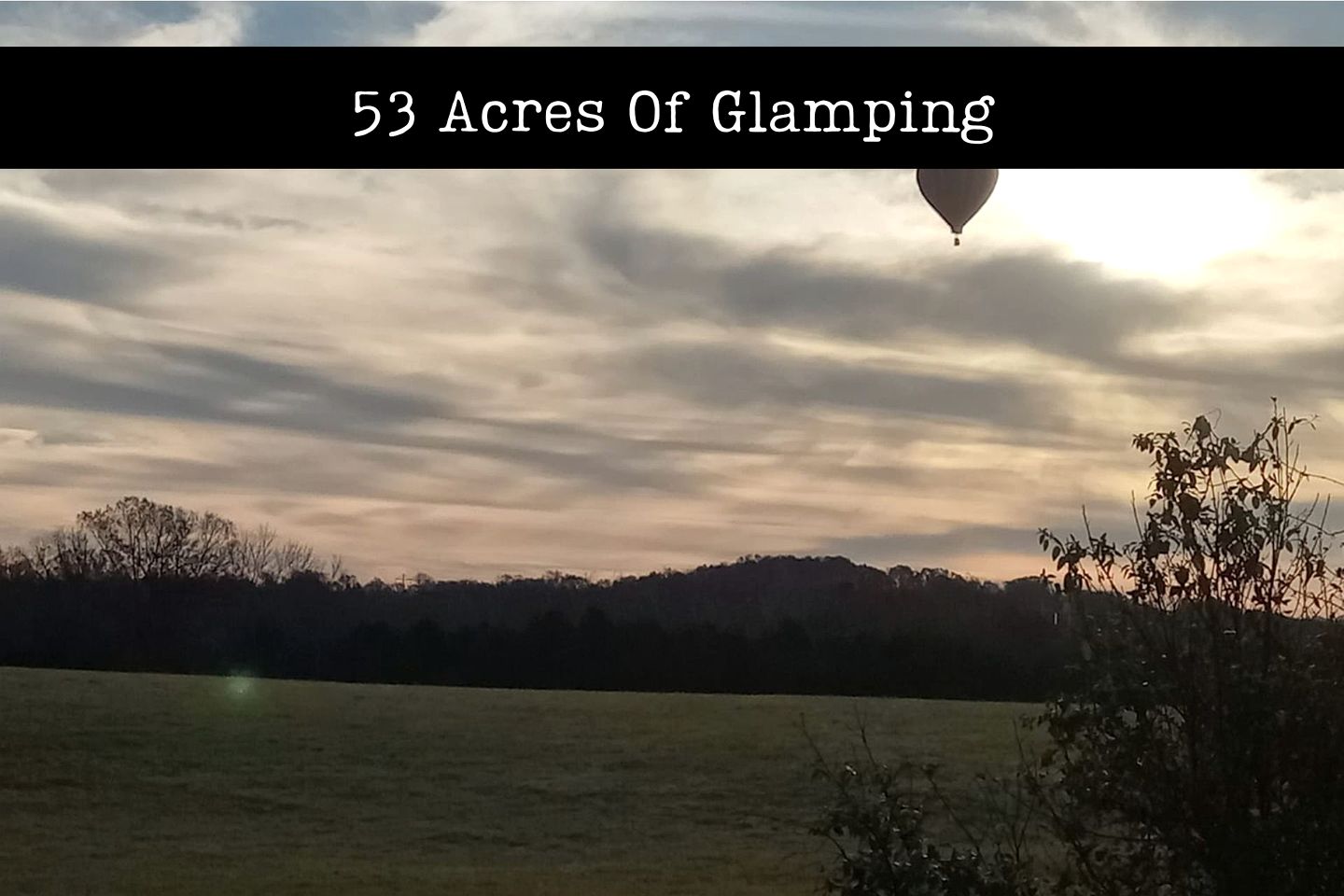 Cozy Safari Tent Perfect for a Glamping Experience in Branson, Missouri