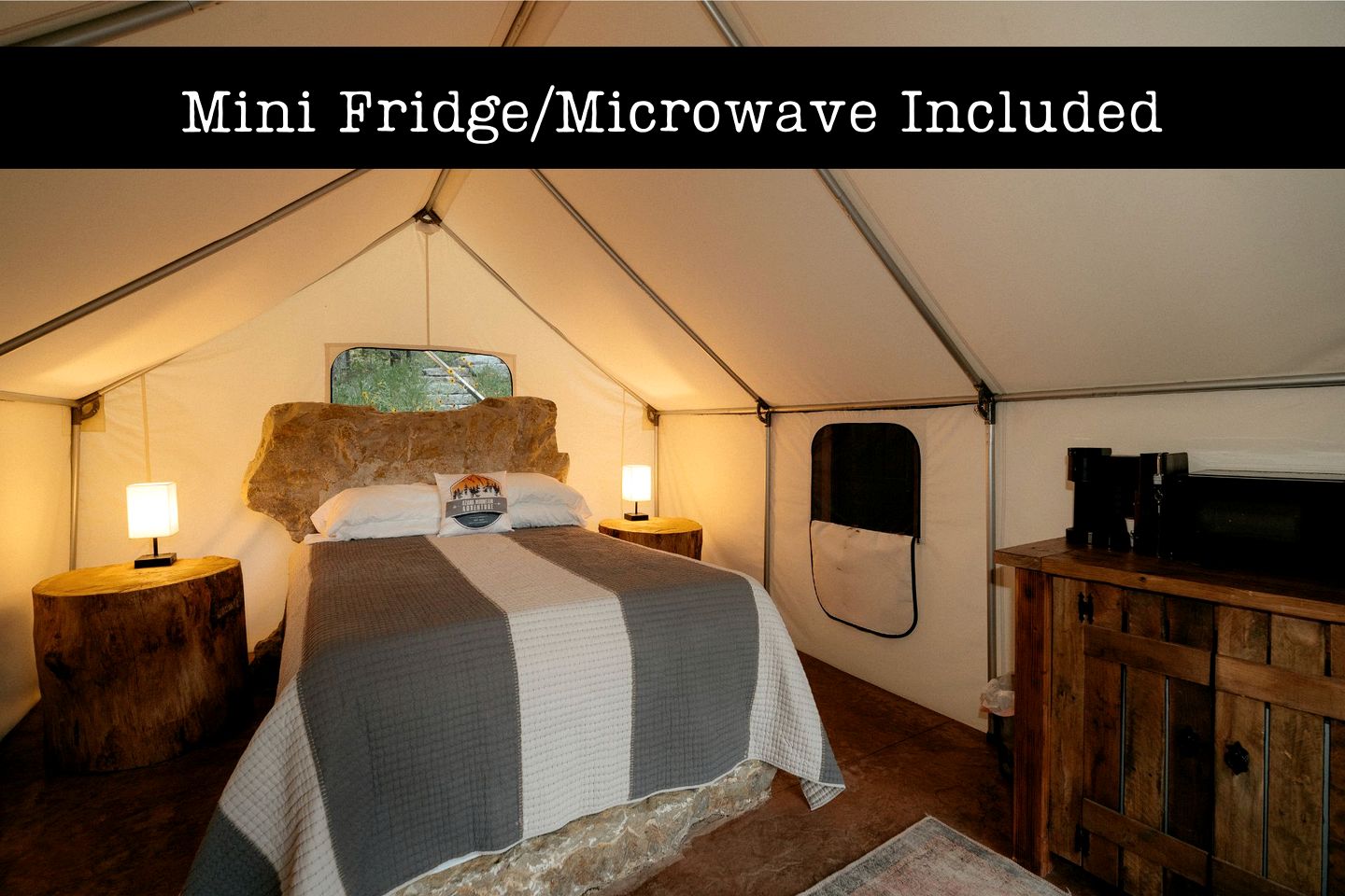 Cozy Safari Tent Perfect for a Glamping Experience in Branson, Missouri