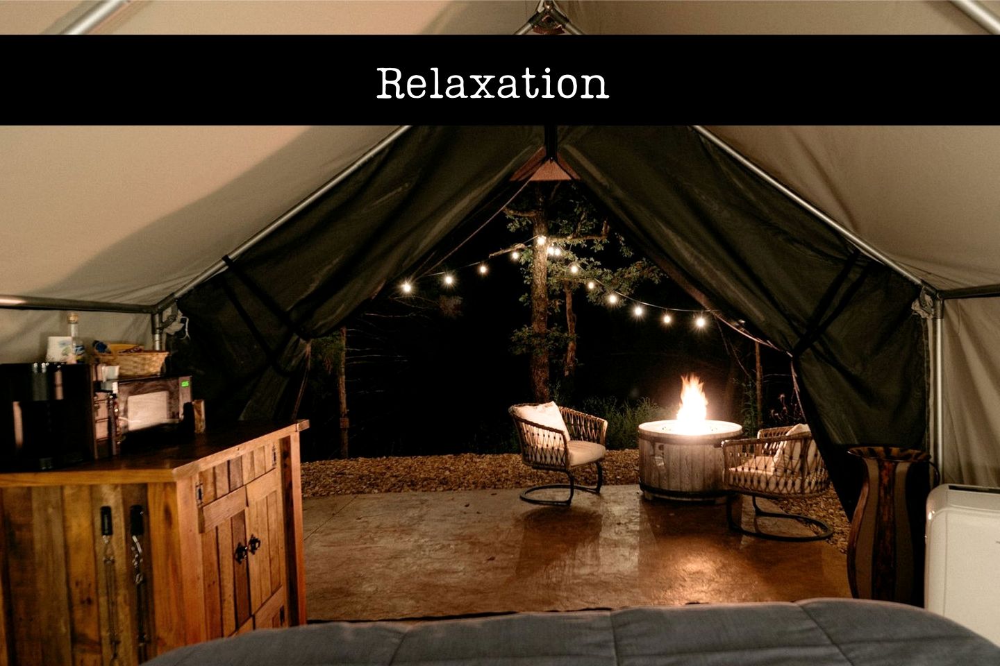Cozy Safari Tent Perfect for a Glamping Experience in Branson, Missouri