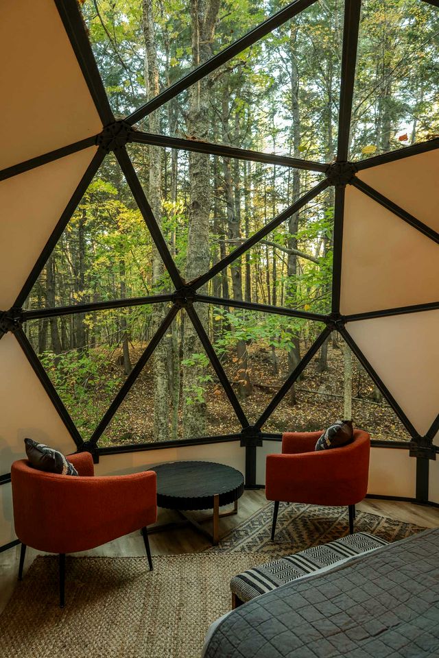 Cozy Dome with Stunning Surroundings in Freeport, Maine