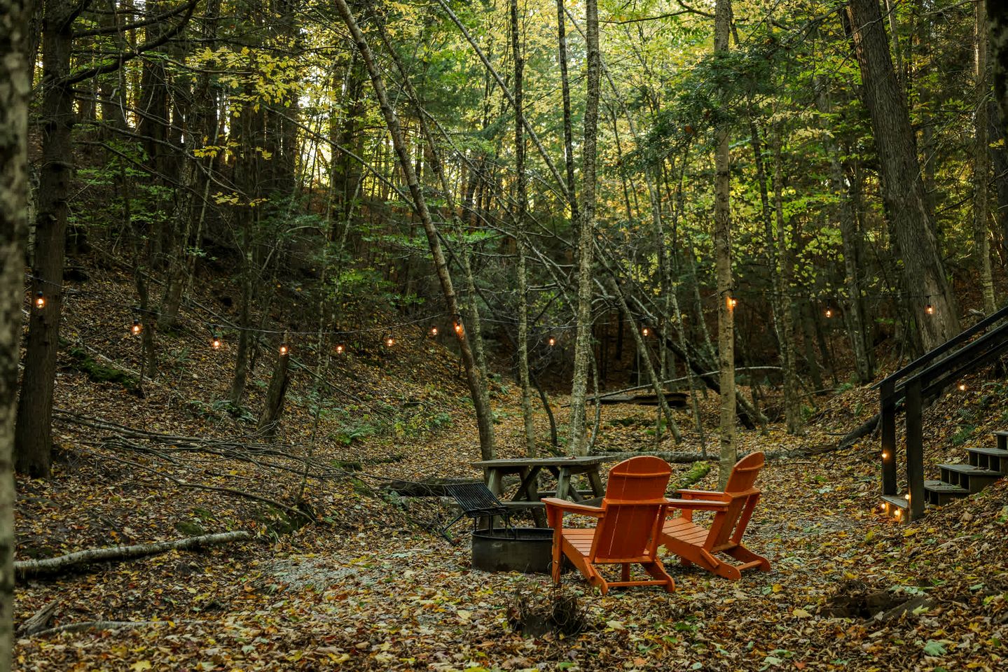 Romantic Luxury Glamping Dome with Forest Views near Desert of Maine in Freeport, ME