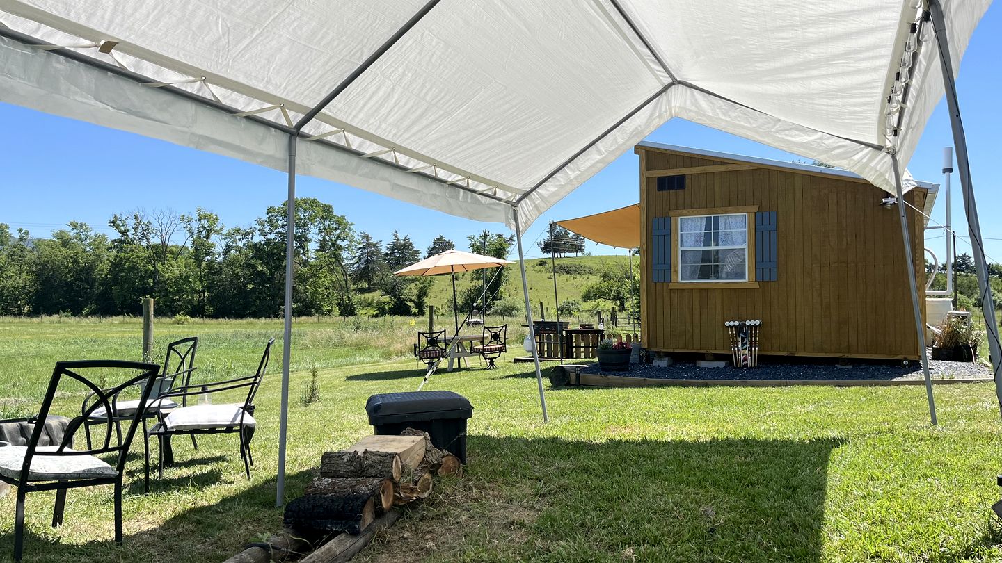 Cozy Tiny House with Fire Pit and Barbecue in Mount Jackson, Virginia