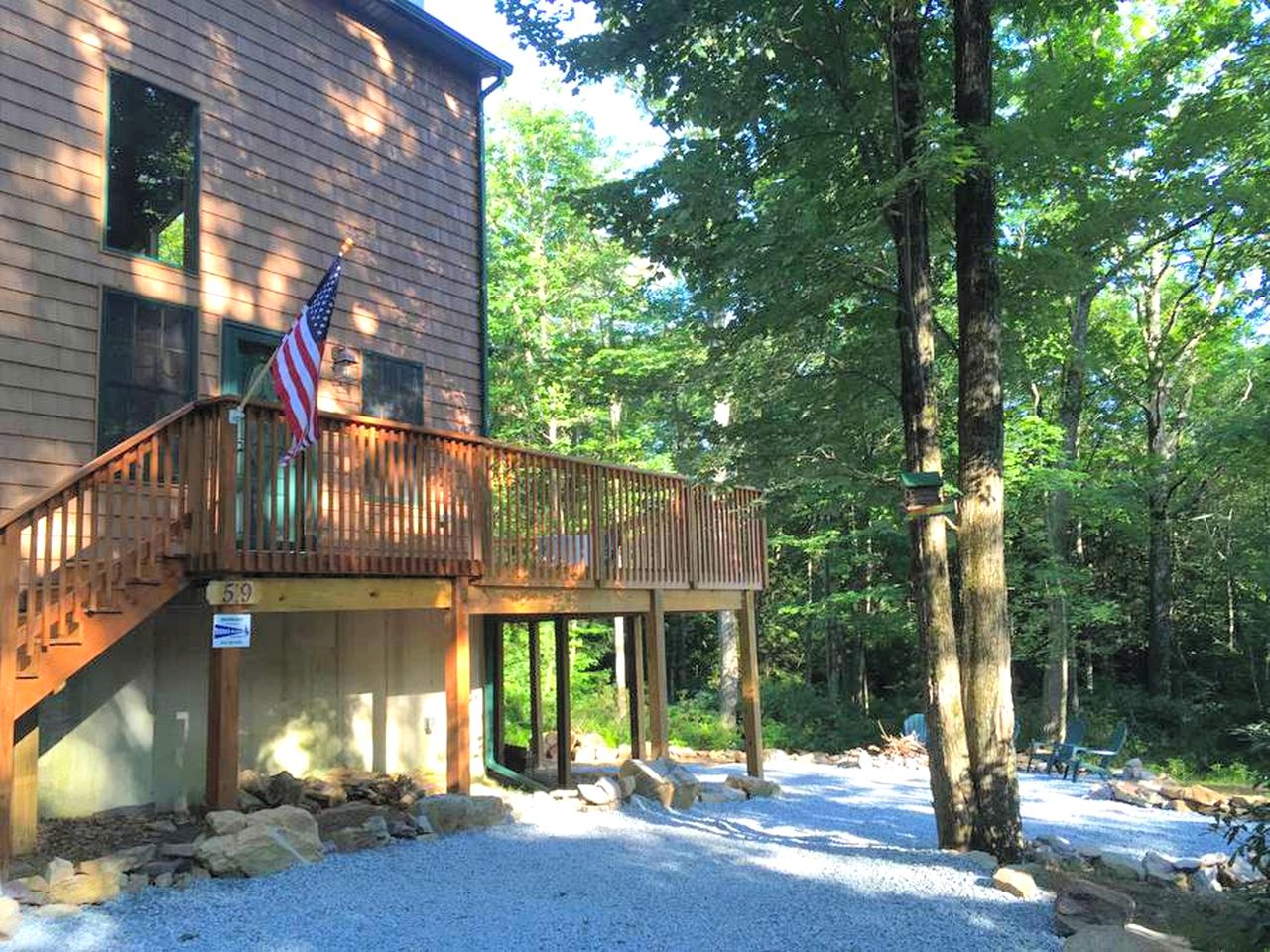 Cozy Vacation Rental for 10 with a Fire Pit in Jim Thorpe, Pennsylvania