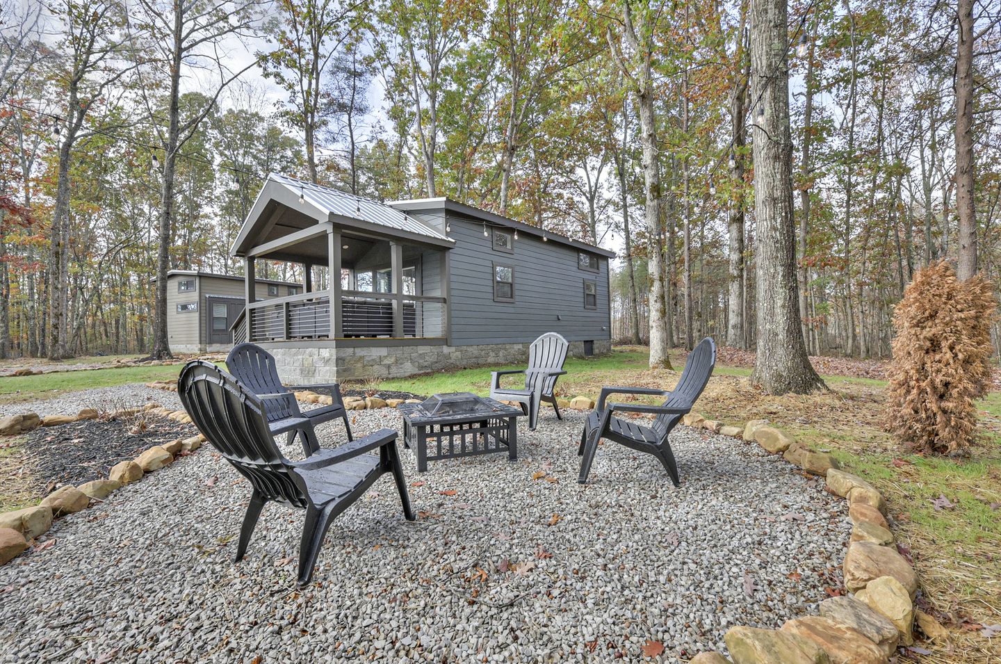 Cozy Wooden Cabin Surrounded by Trees in Monteagle, Tennessee
